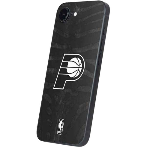 NBA Indiana Pacers Black Animal Print iPhone 16e Skin